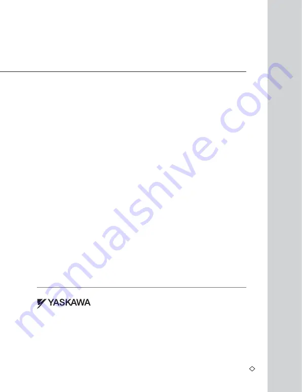 YASKAWA MECHATROLINK-II V1000 Installation Manual Download Page 30