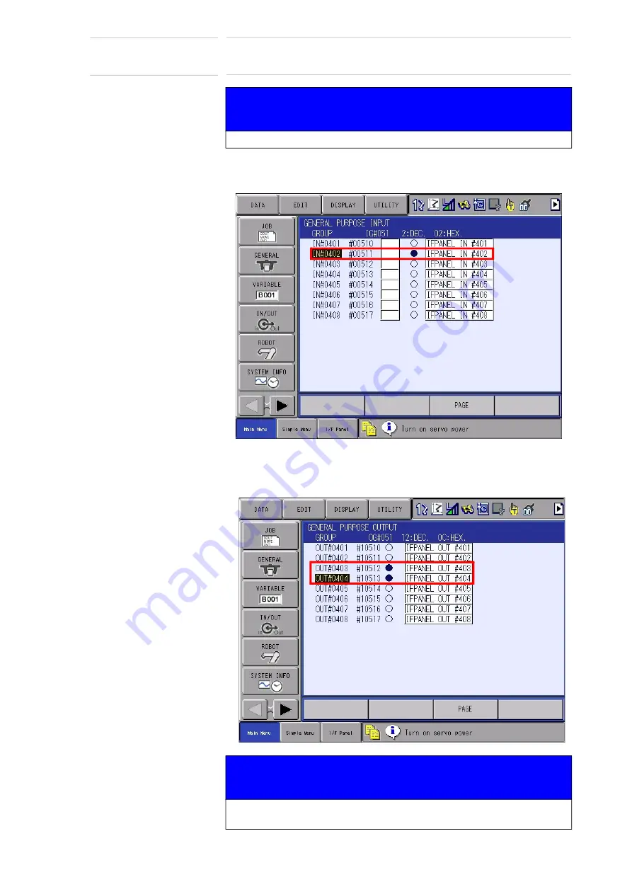 YASKAWA Motoman GP8 EduCart System Manual Download Page 53