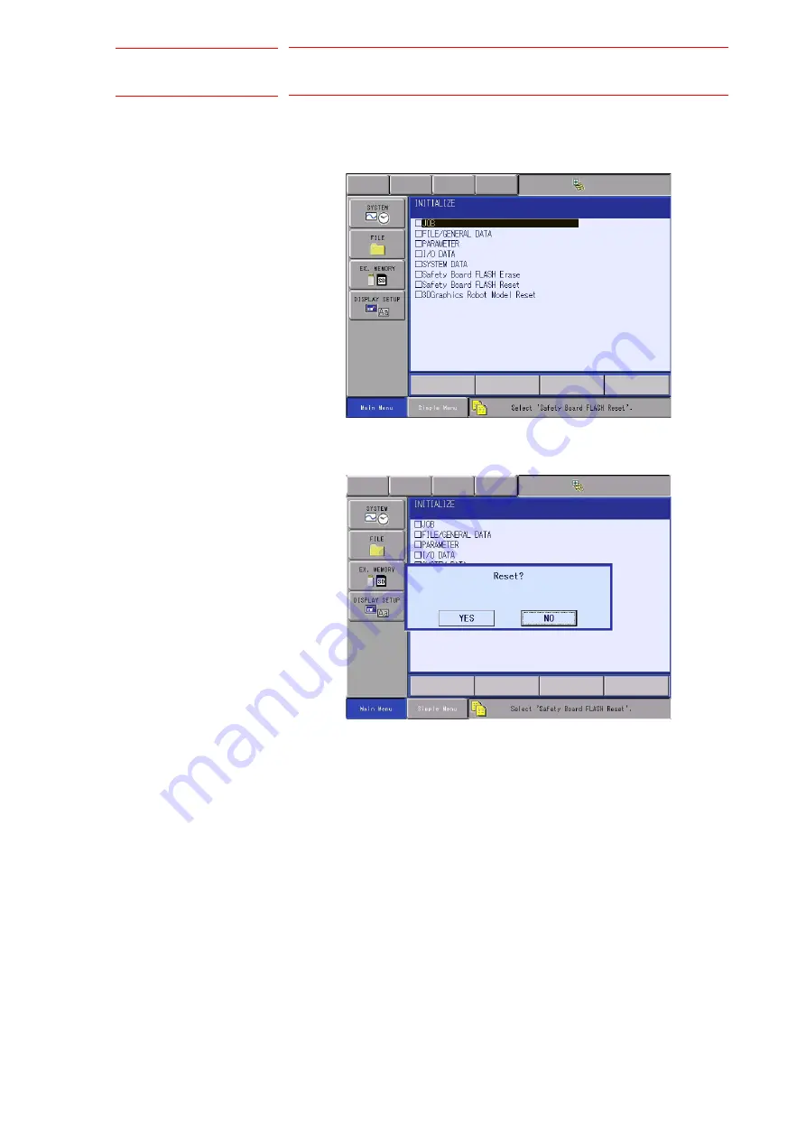 YASKAWA MOTOMAN Series Instructions Manual Download Page 31