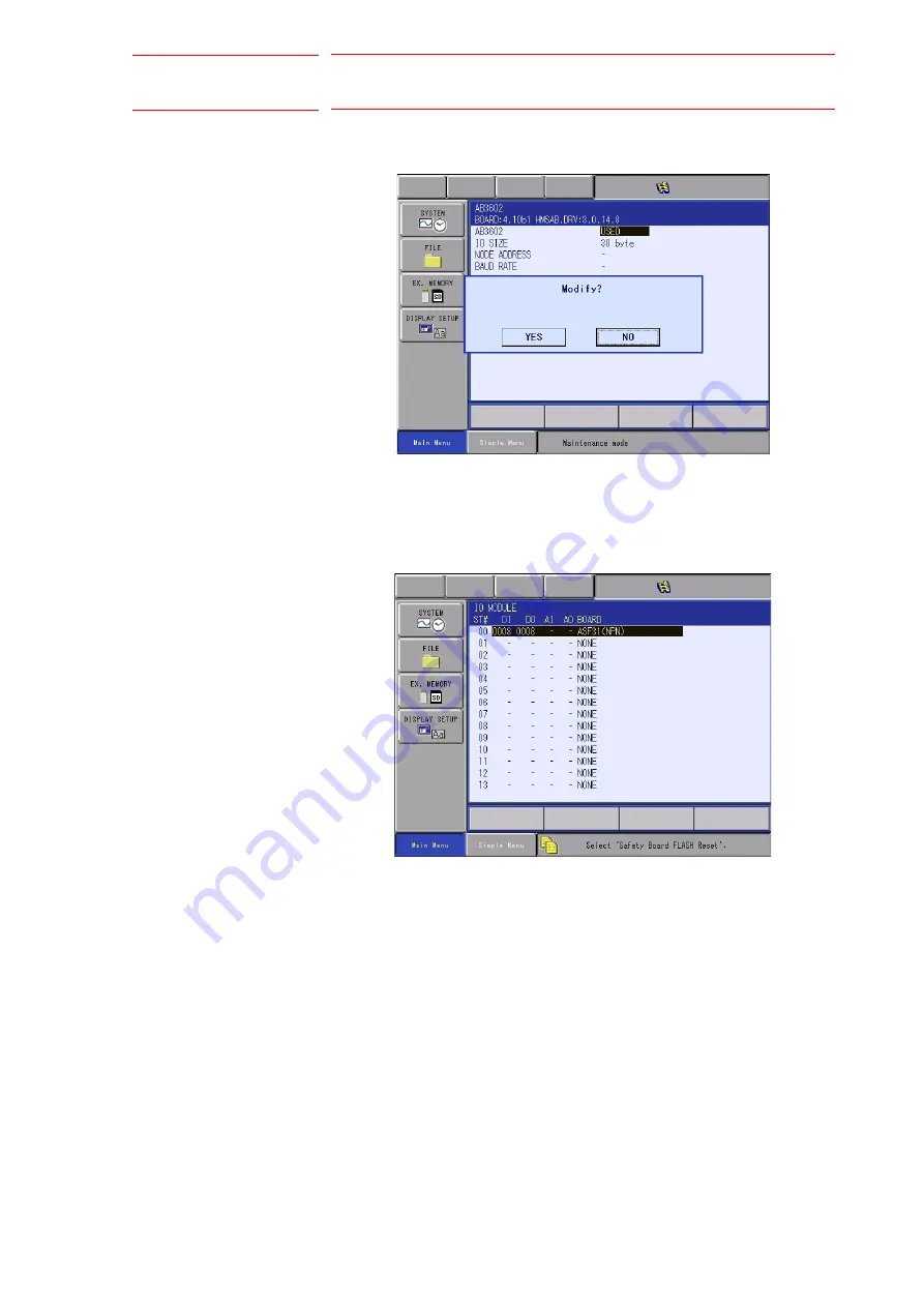 YASKAWA MOTOMAN Series Instructions Manual Download Page 35