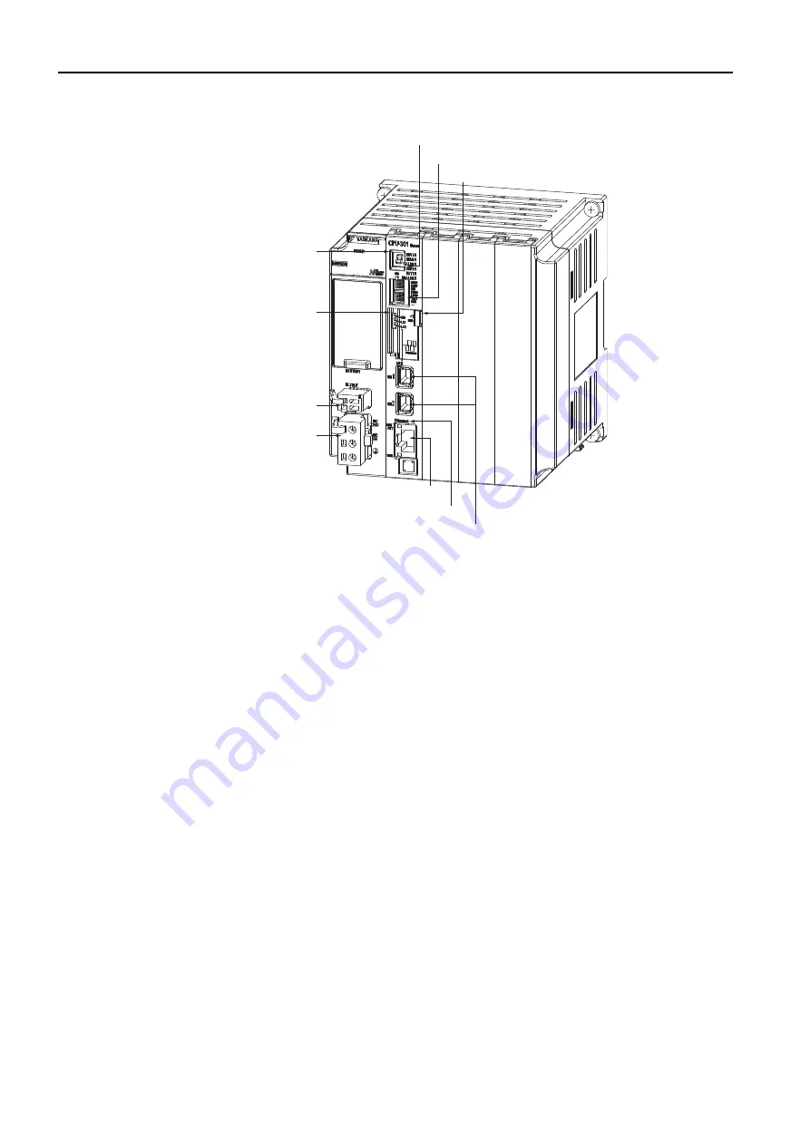 YASKAWA MP3000 Series Setup Manual Download Page 66