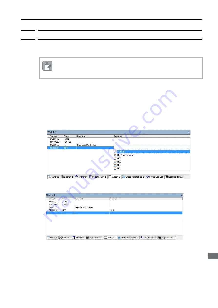 YASKAWA MP3000 Series Setup Manual Download Page 217