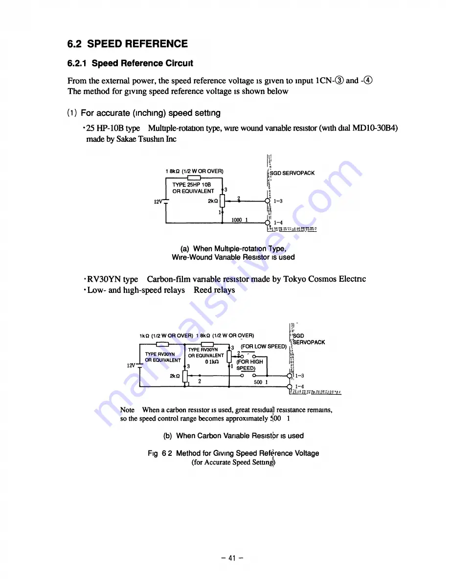 YASKAWA SGD Series Manual Download Page 48