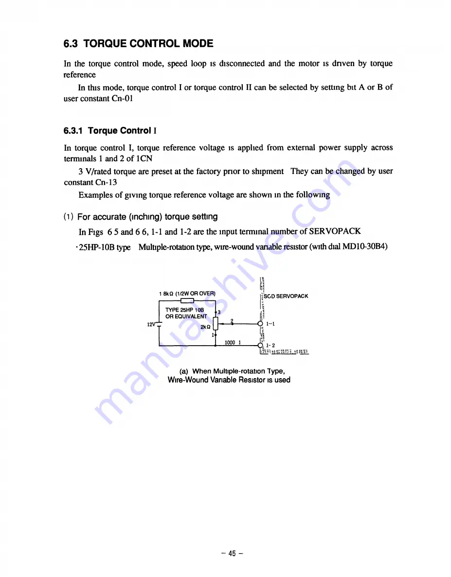 YASKAWA SGD Series Manual Download Page 52