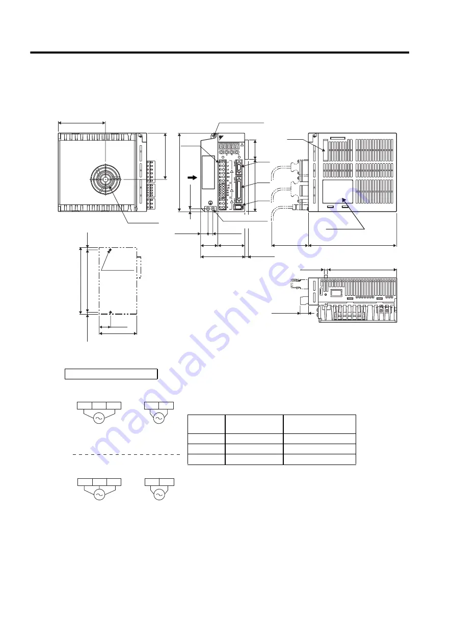 YASKAWA SGDH User Manual Download Page 250