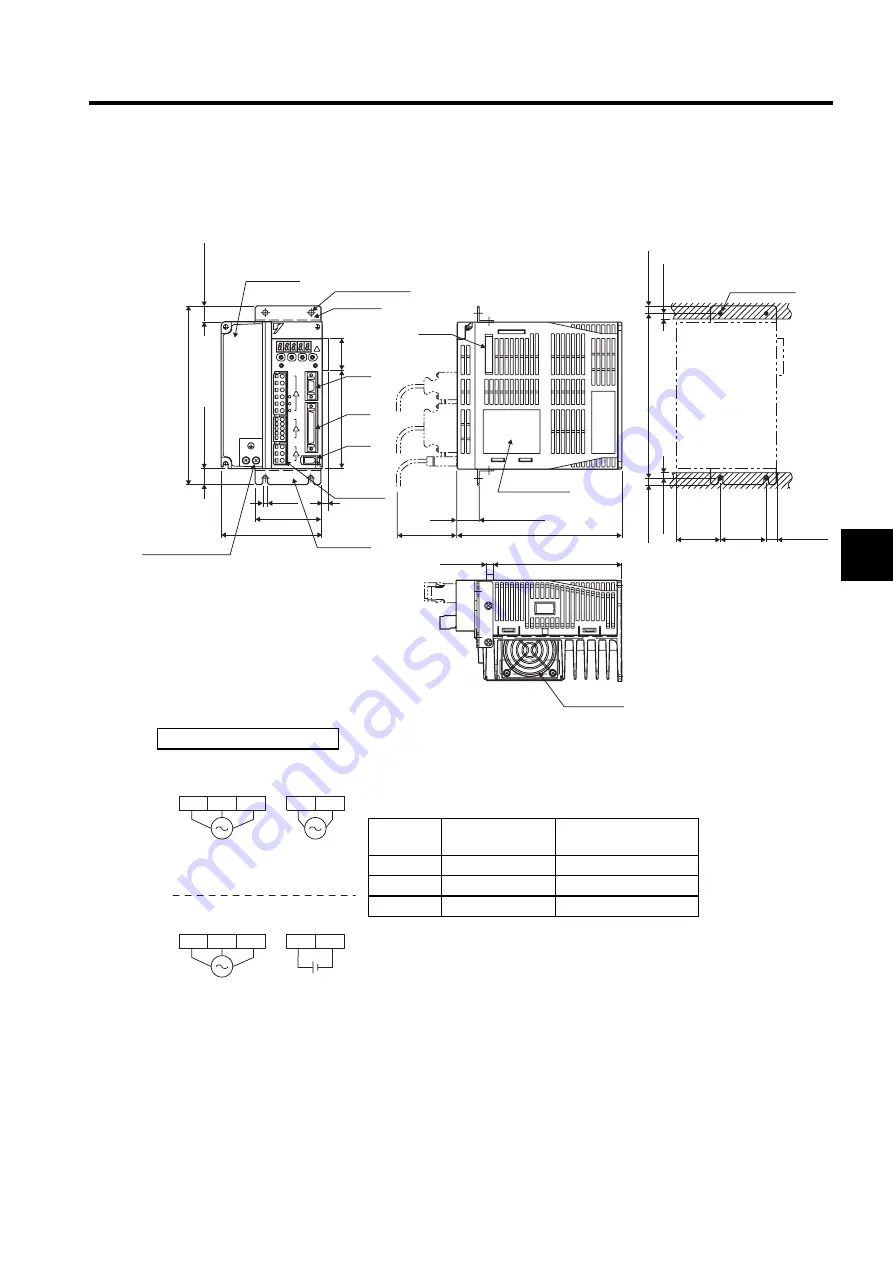 YASKAWA SGDH Скачать руководство пользователя страница 261