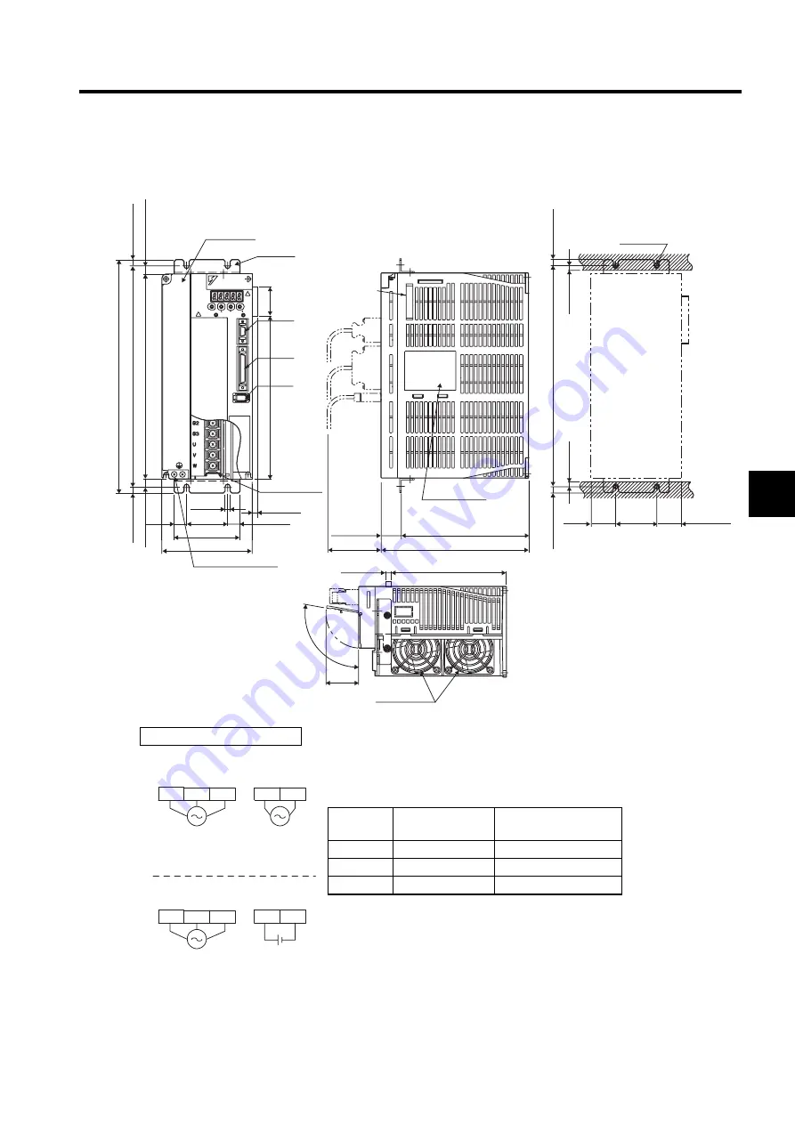 YASKAWA SGDH Скачать руководство пользователя страница 263