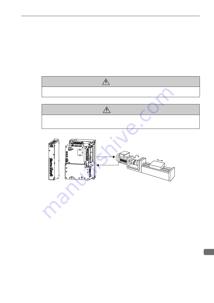 YASKAWA SGDV-COA User Manual Download Page 274