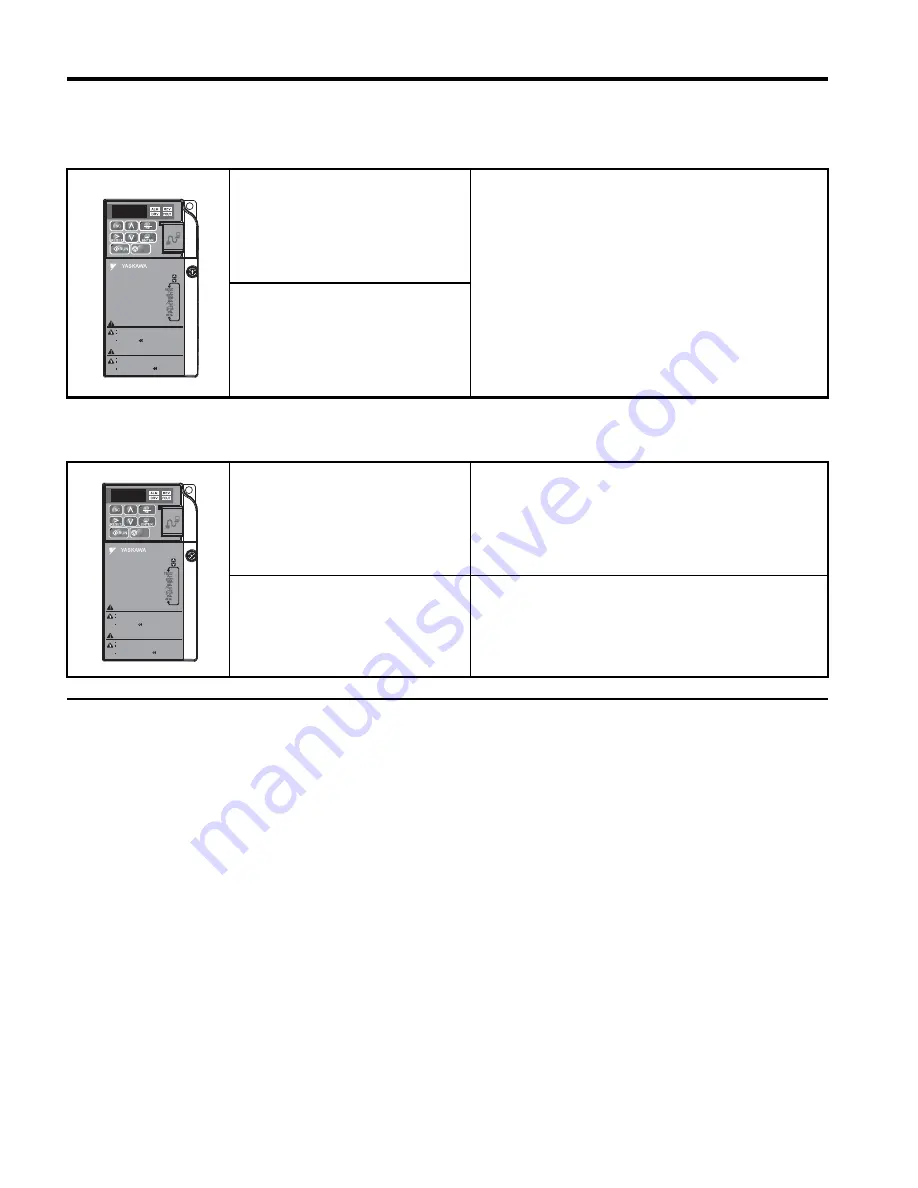 YASKAWA SI-P3V Installation Manual Download Page 6