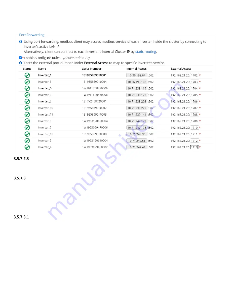 YASKAWA SOLECTRIA XGI 1000 Series Installation And Operation Manual Download Page 47