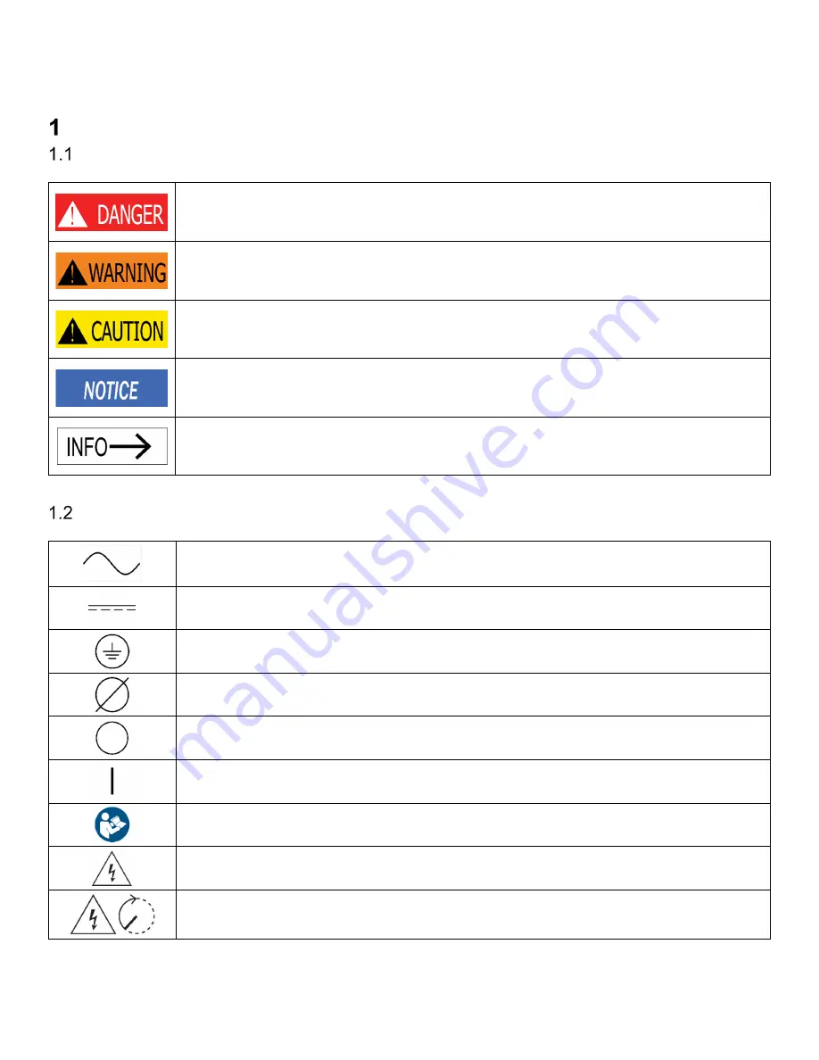 YASKAWA SOLECTRIA XGI 1500-250/250-600 Installation And Operation Manual Download Page 4