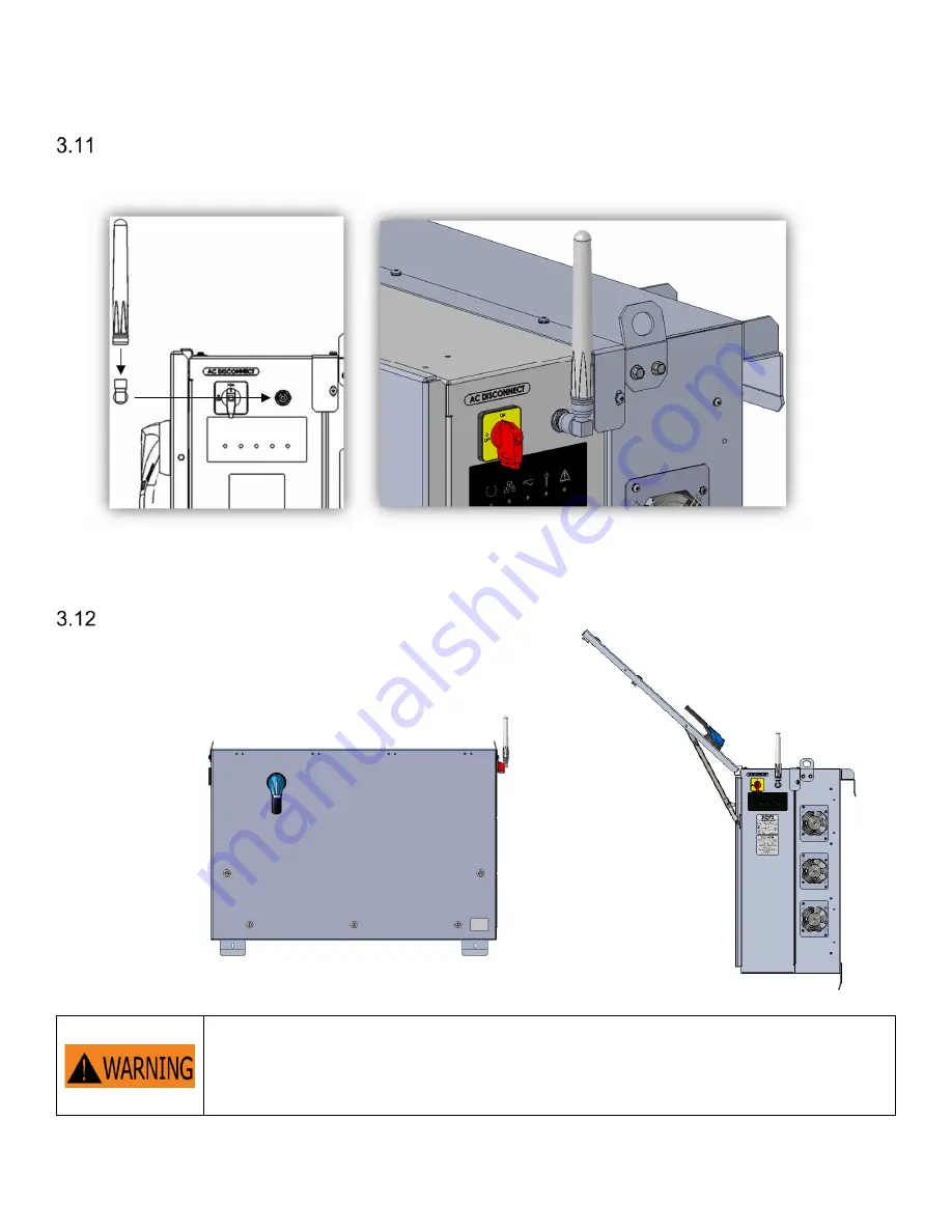 YASKAWA SOLECTRIA XGI 1500-250/250-600 Installation And Operation Manual Download Page 28