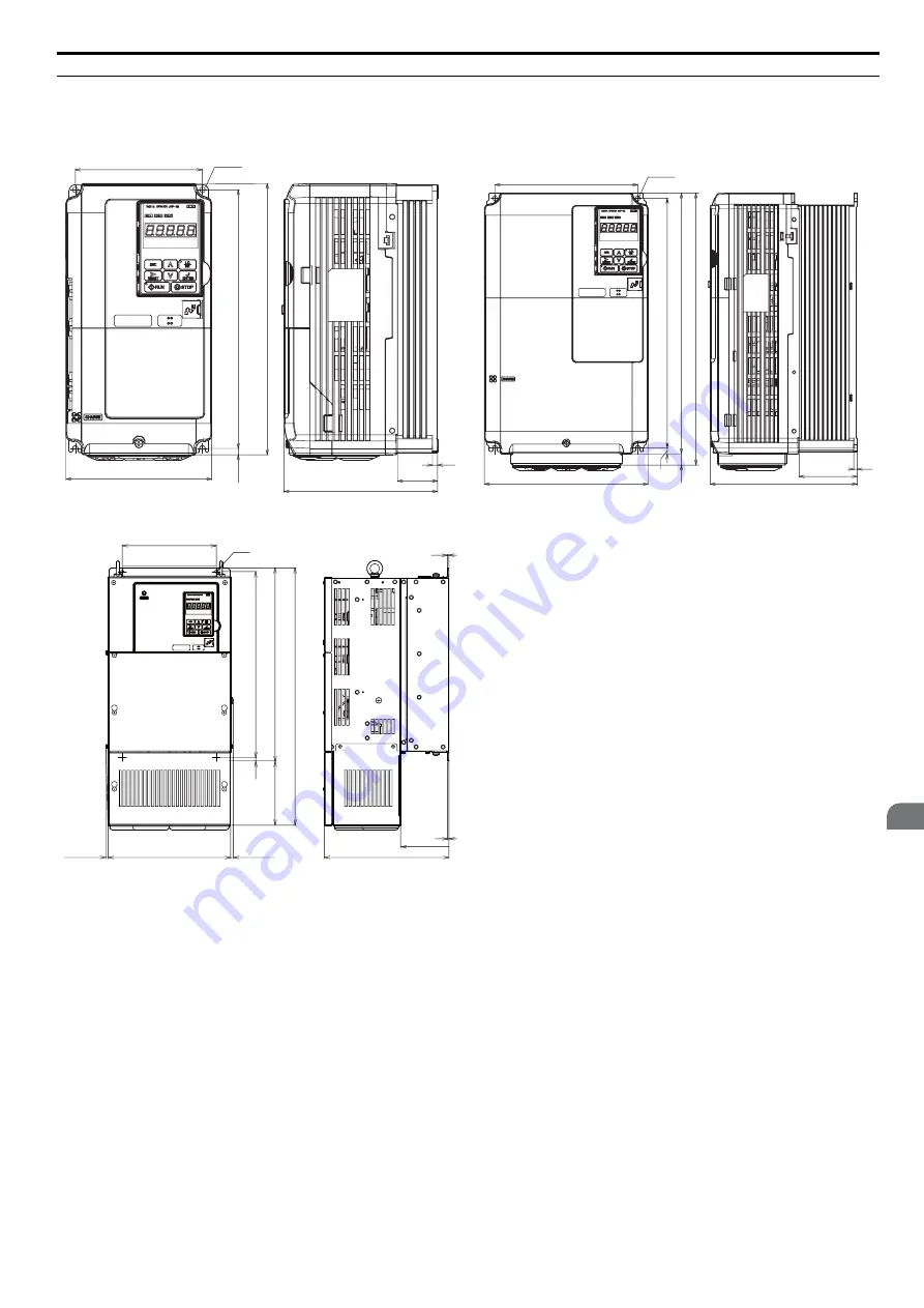 YASKAWA T1000A Technical Manual Download Page 41