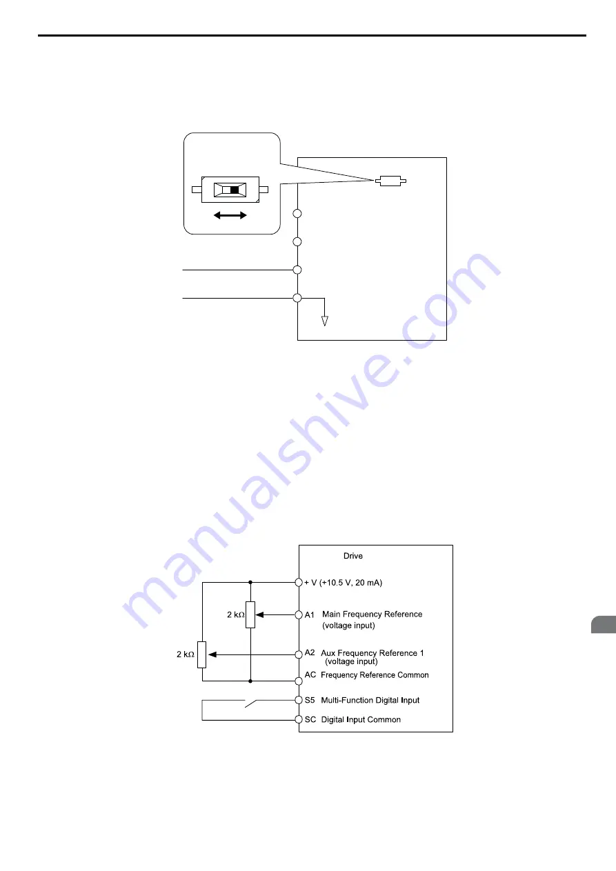 YASKAWA T1000V Technical Manual Download Page 107