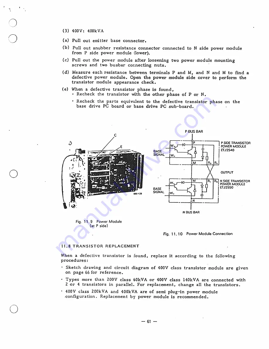 YASKAWA Varispeed-676 Instruction Manual Download Page 61