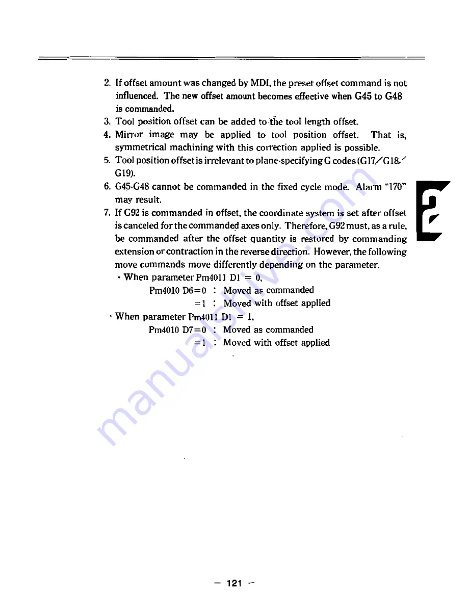 YASKAWA yasnac i80m Instruction Manual Download Page 145