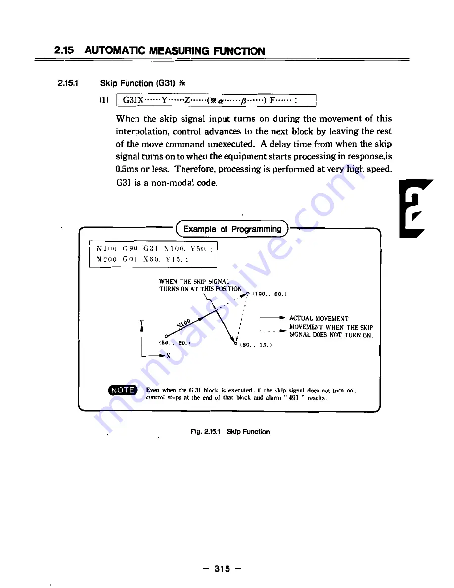 YASKAWA yasnac i80m Instruction Manual Download Page 339