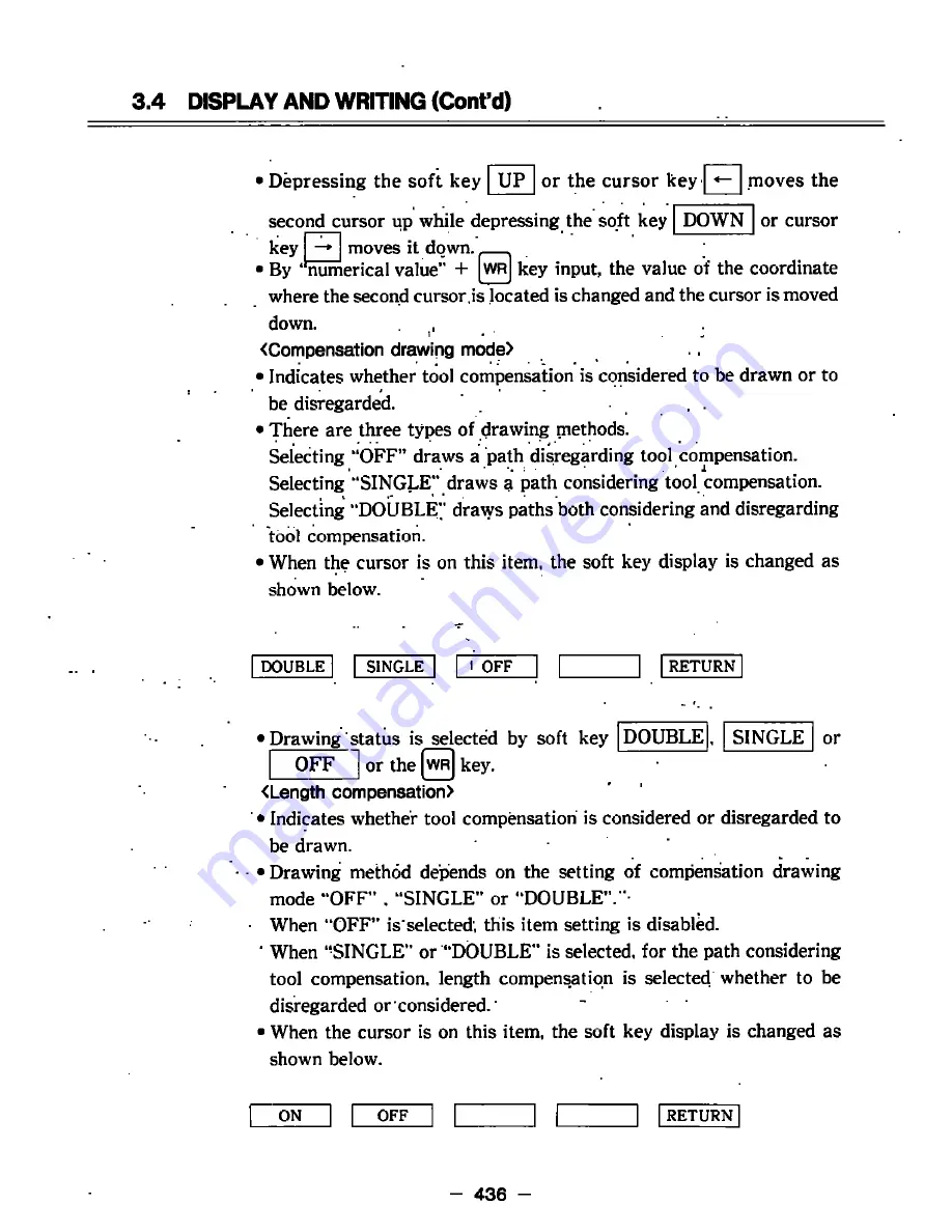 YASKAWA yasnac i80m Instruction Manual Download Page 460