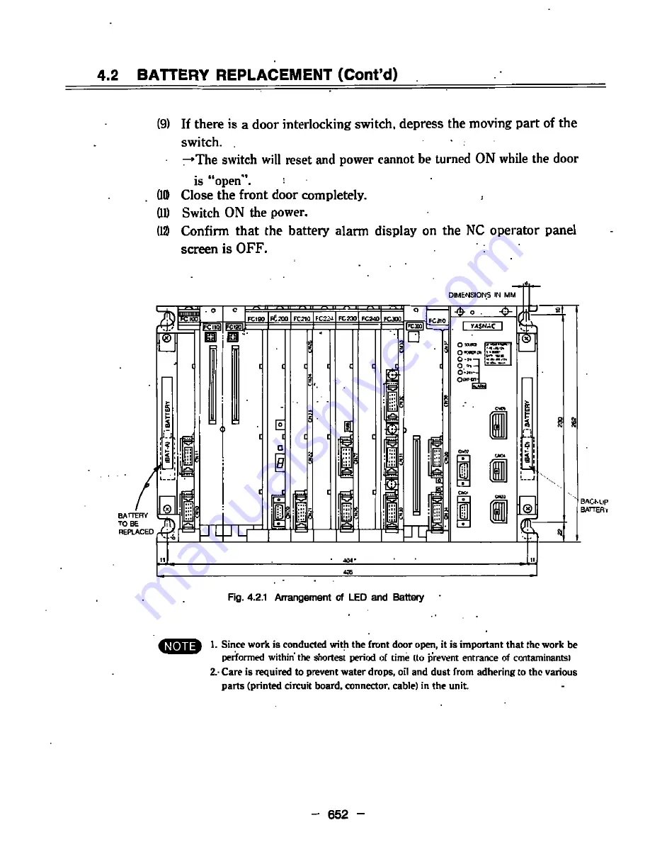 YASKAWA yasnac i80m Instruction Manual Download Page 676