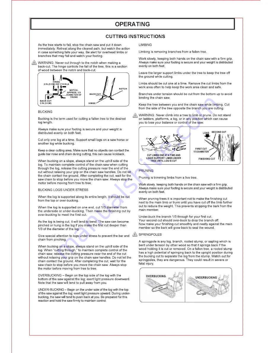 YAT LCS31010 Operator'S Manual Download Page 8