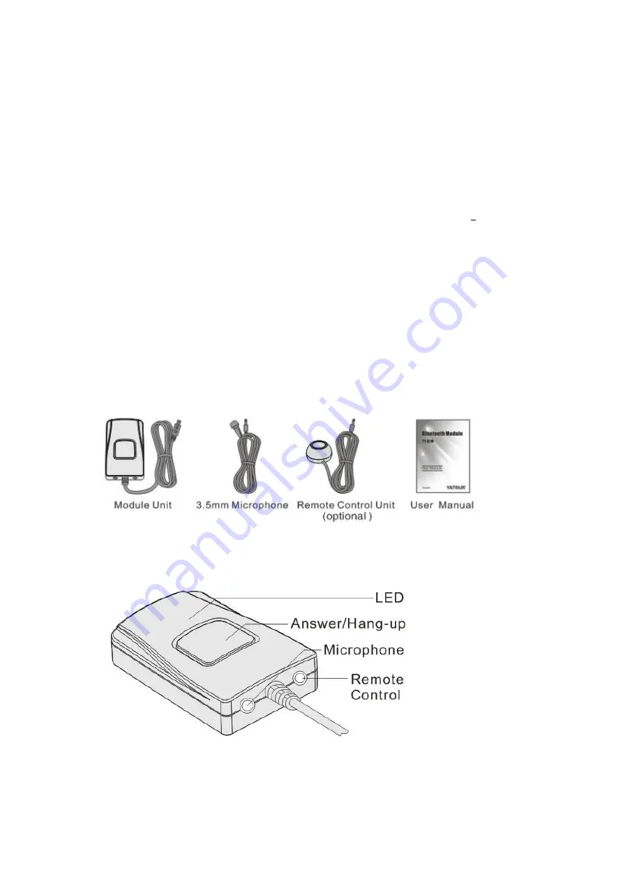 YATOUR YT-BTM User Manual Download Page 1