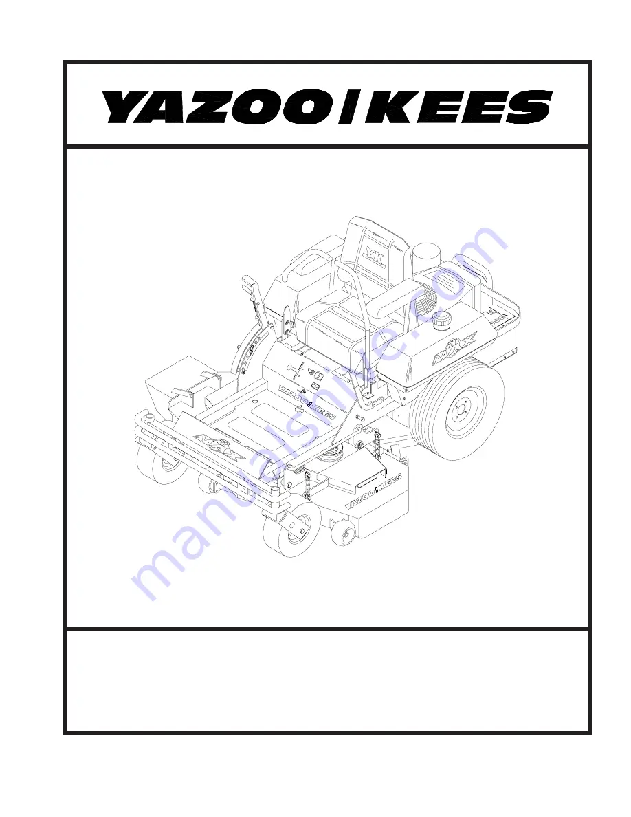 Yazoo/Kees ZKWQL48170 Скачать руководство пользователя страница 1