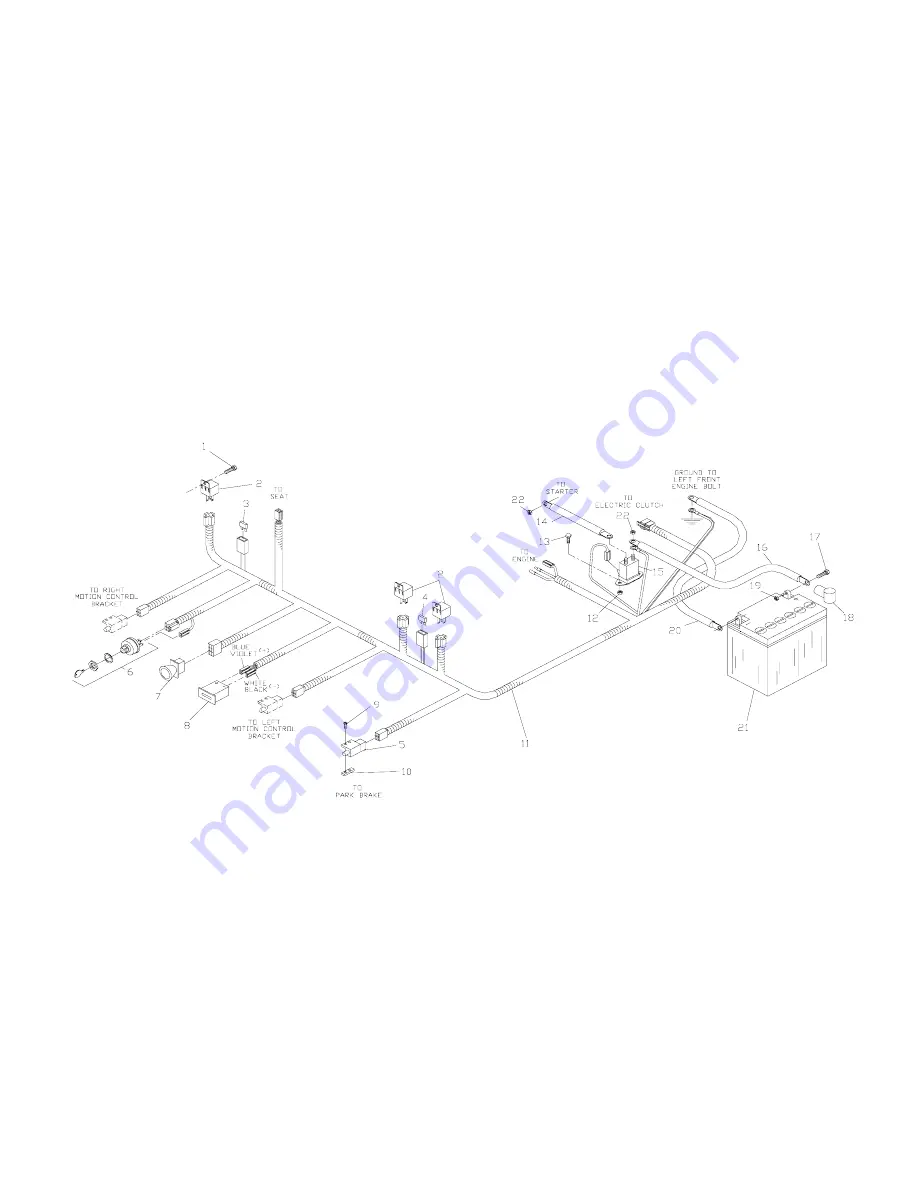 Yazoo/Kees ZKWQL48170 Parts Manual Download Page 20