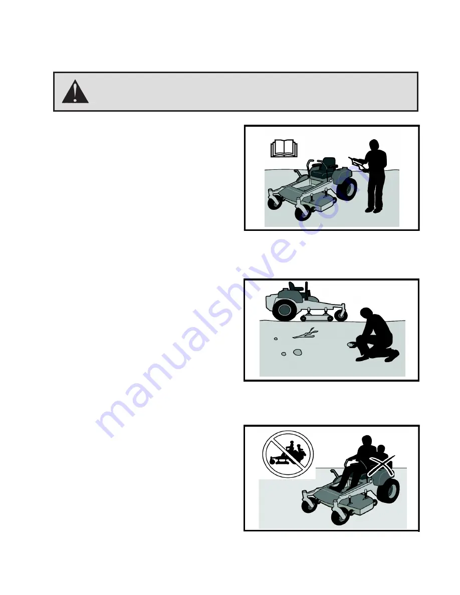 Yazoo/Kees ZMBI48181 Operator'S Manual Download Page 7