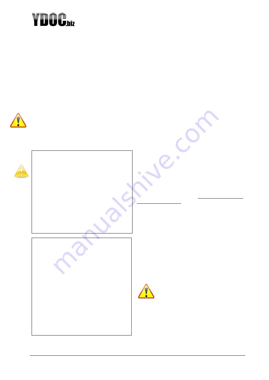 YDOC ML 17 Series Manual Download Page 132