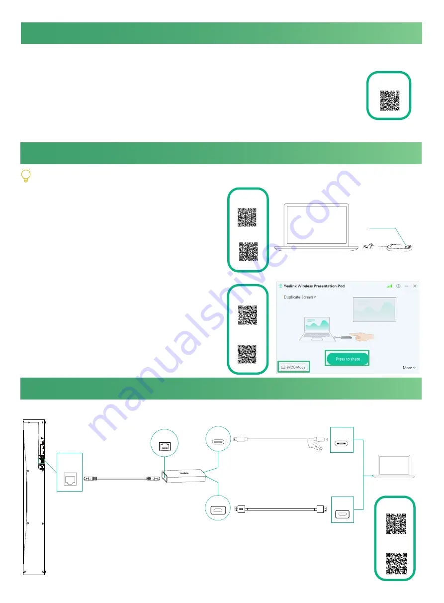 Yealink MeetingBar A30 Kit Quick Start Manual Download Page 10