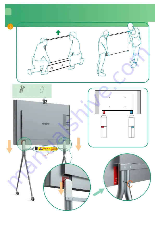 Yealink MeetingBoard 65 Quick Start Manual Download Page 6