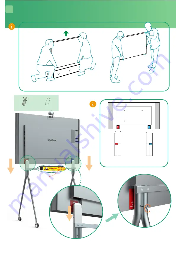 Yealink MeetingBoard 65 Quick Start Manual Download Page 24