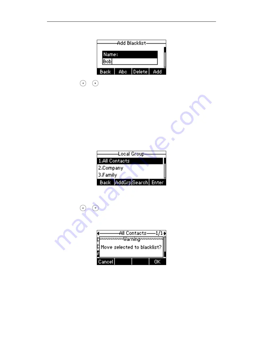 Yealink SIP-T21 User Manual Download Page 50