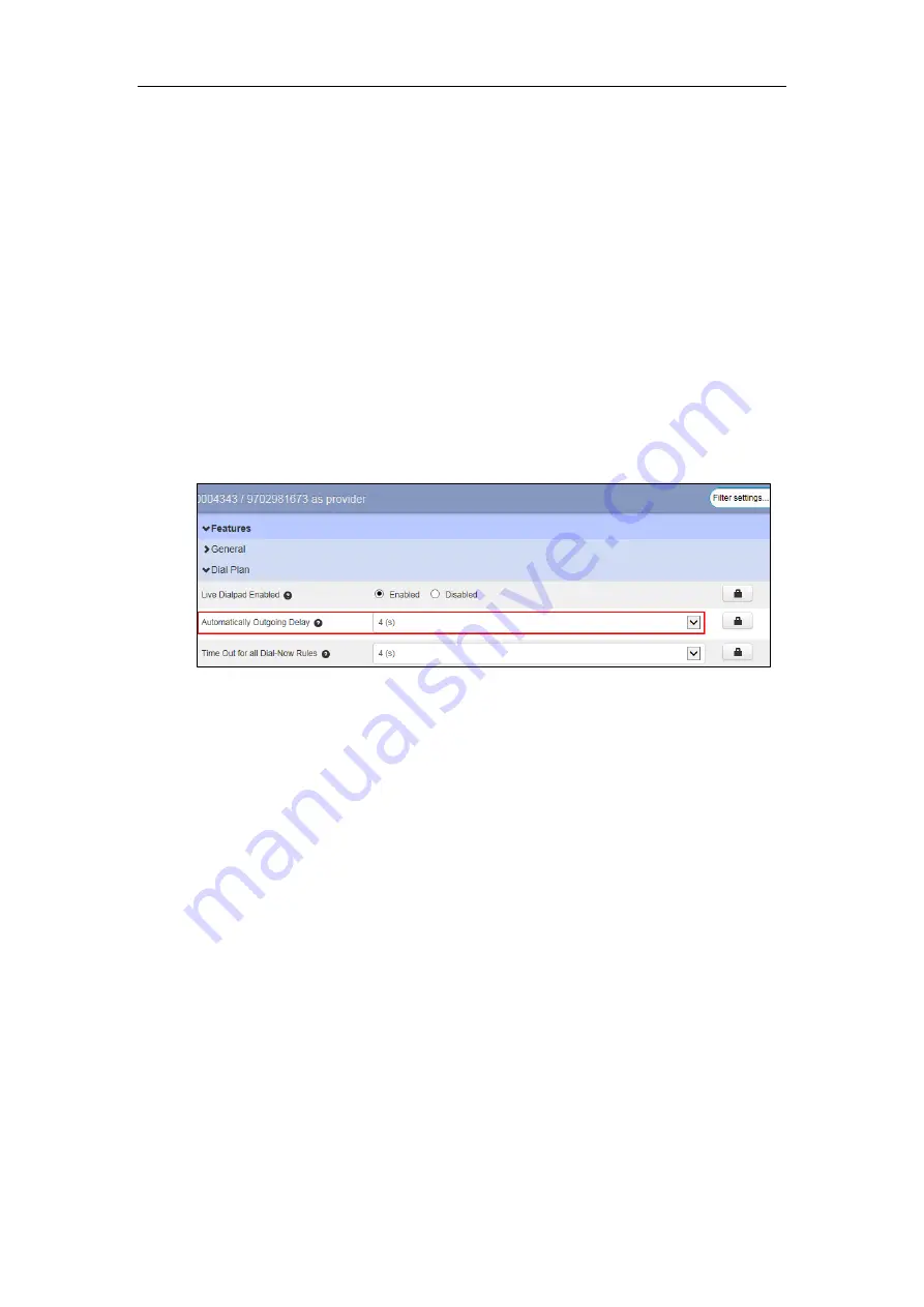 Yealink T19P-E2 Configuring Manual Download Page 47