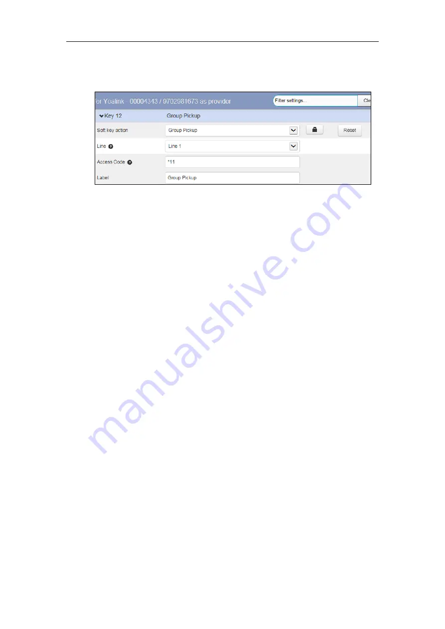 Yealink T19P-E2 Configuring Manual Download Page 63