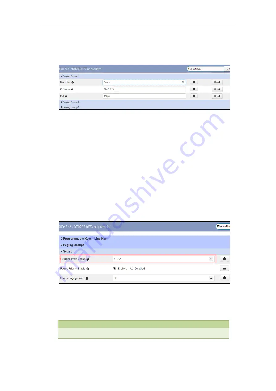 Yealink T19P-E2 Configuring Manual Download Page 72