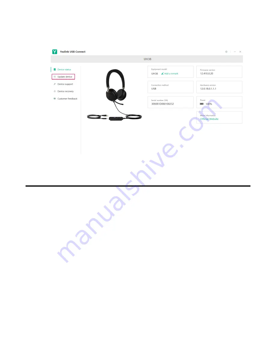 Yealink UH38 Duo USB-C Teams User Manual Download Page 16