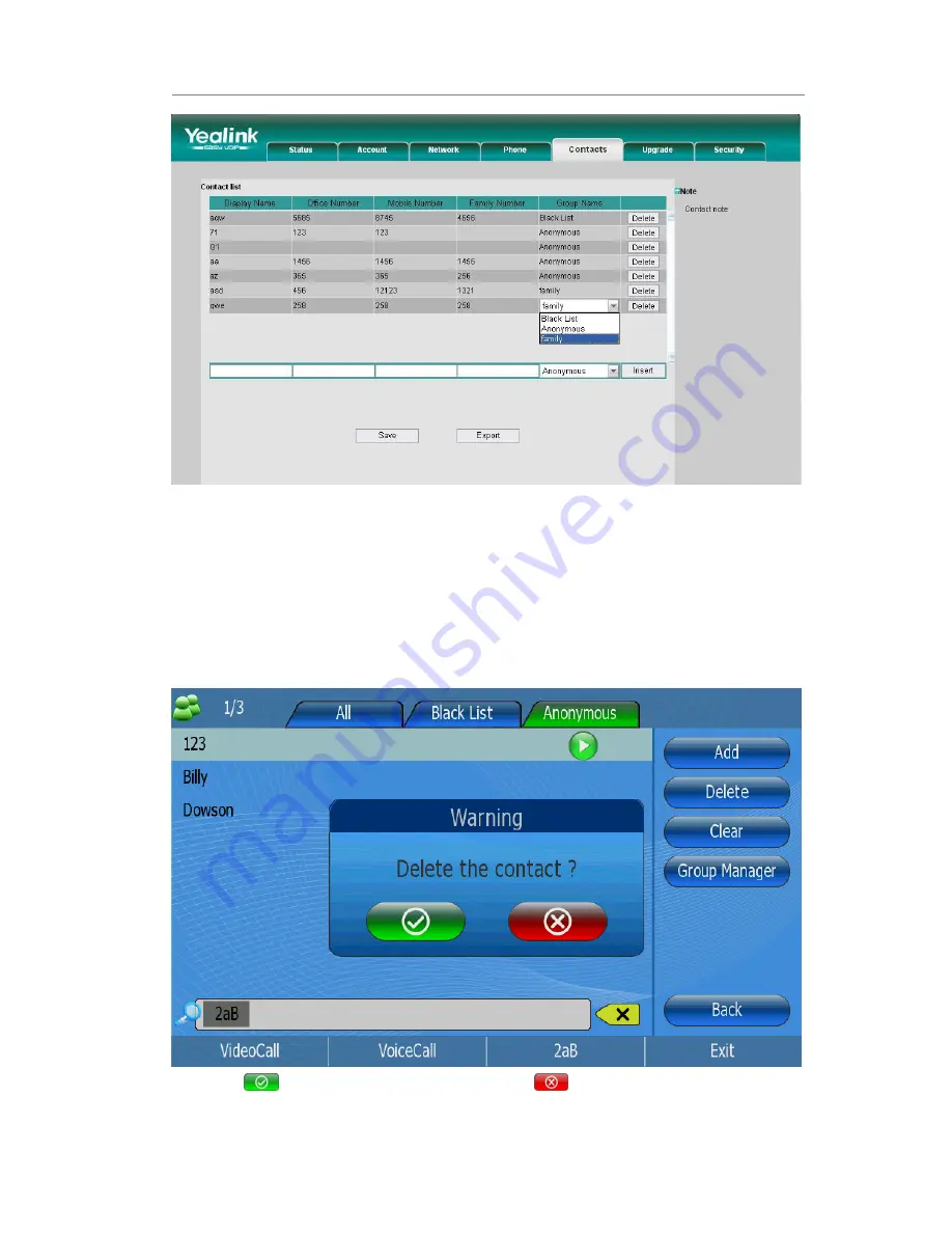 Yealink VP-2009 Скачать руководство пользователя страница 38