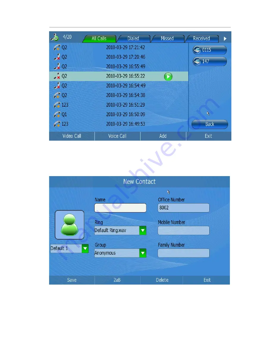 Yealink VP-2009 Скачать руководство пользователя страница 45