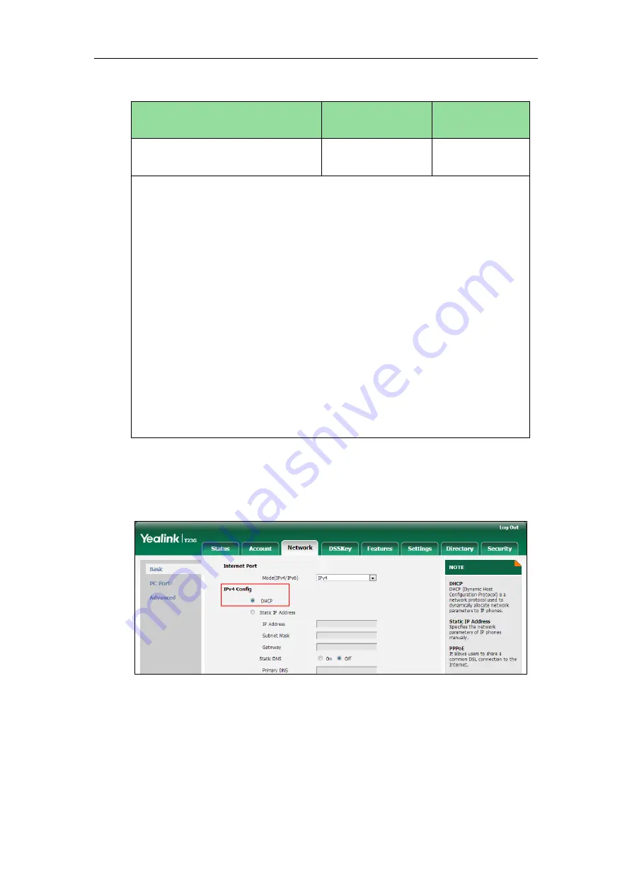 Yealink Yealink SIP-T42G Administrator'S Manual Download Page 85