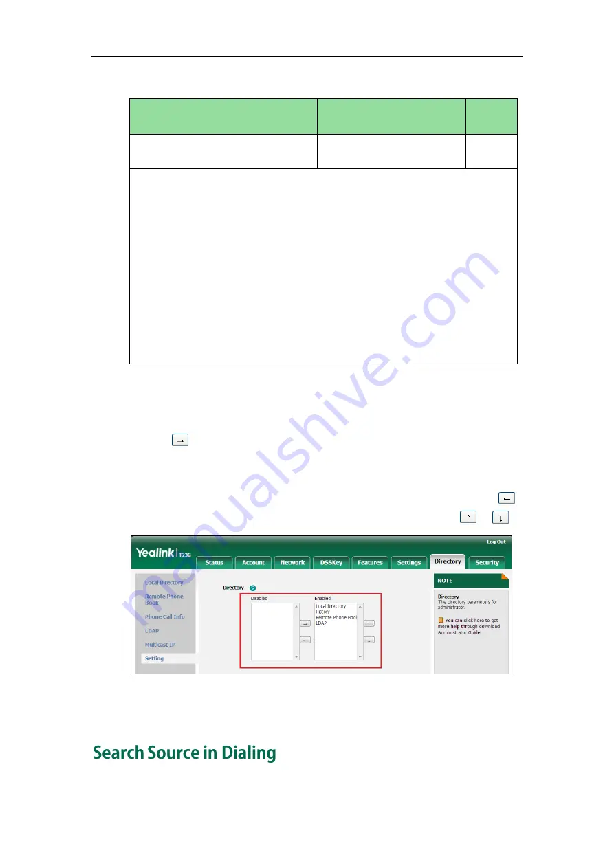 Yealink Yealink SIP-T42G Administrator'S Manual Download Page 237