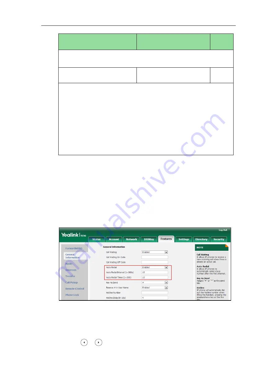 Yealink Yealink SIP-T42G Скачать руководство пользователя страница 270