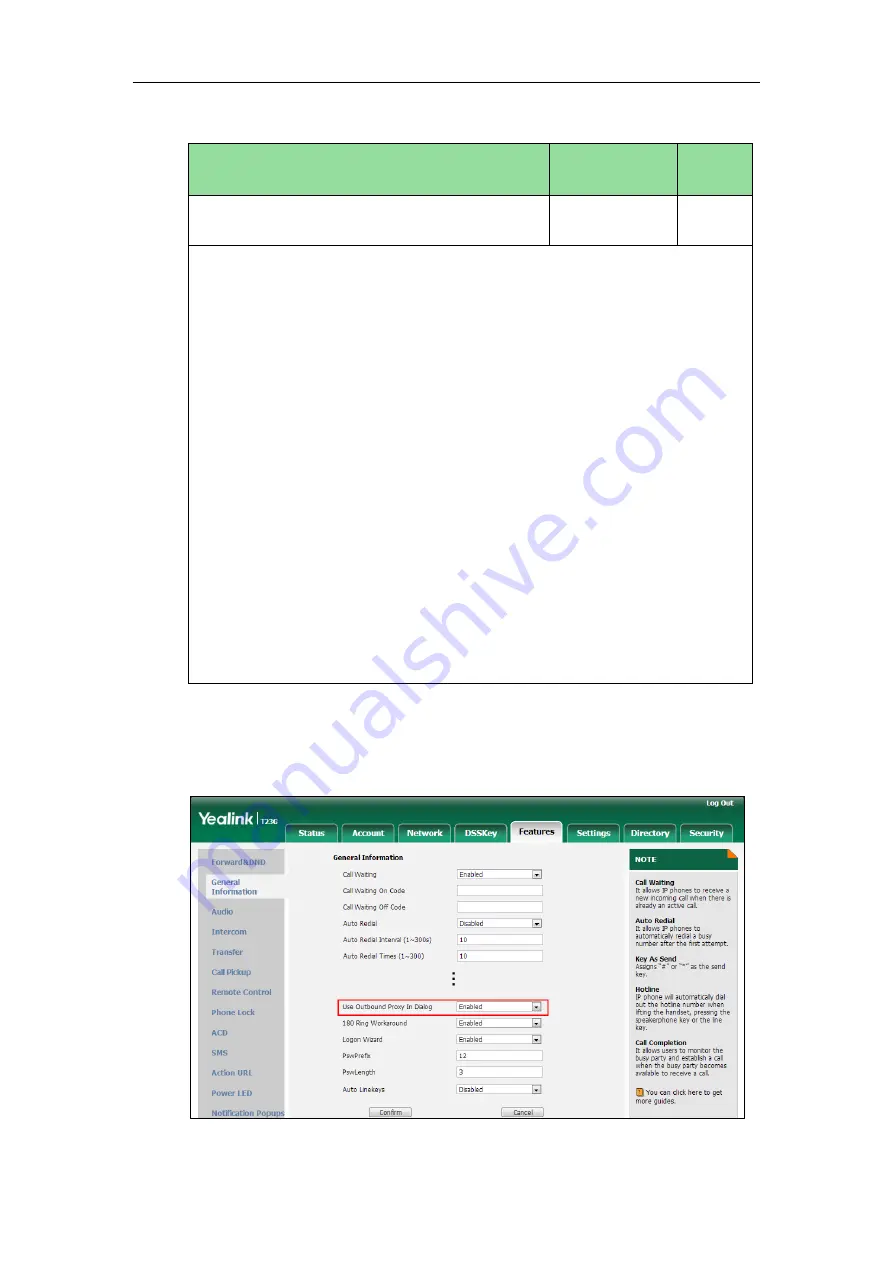 Yealink Yealink SIP-T42G Administrator'S Manual Download Page 313