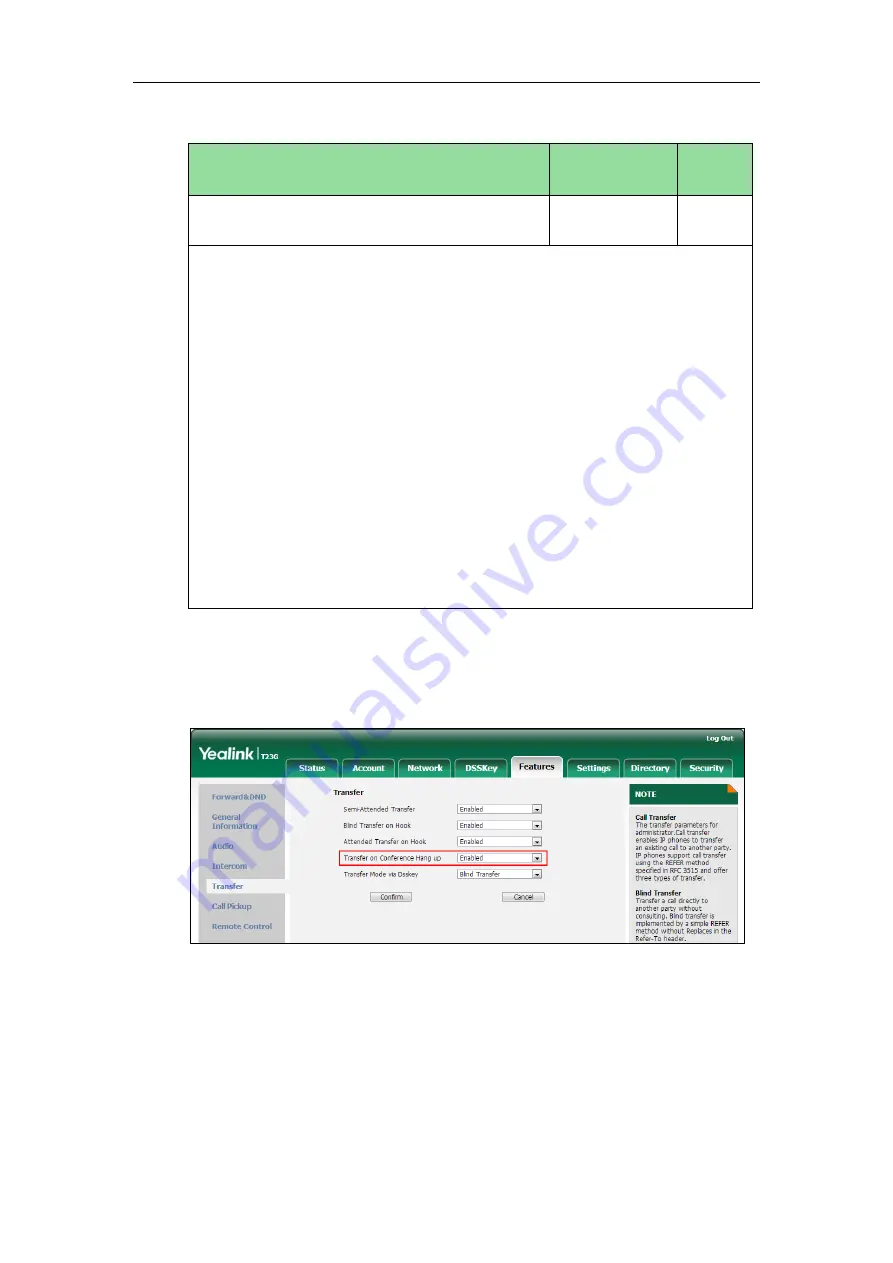 Yealink Yealink SIP-T42G Administrator'S Manual Download Page 354