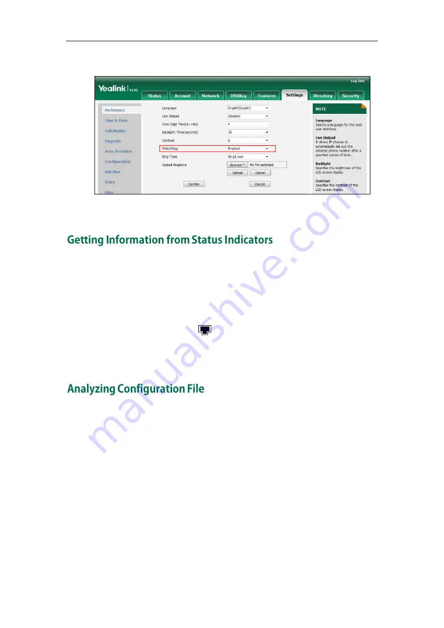 Yealink Yealink SIP-T42G Administrator'S Manual Download Page 788