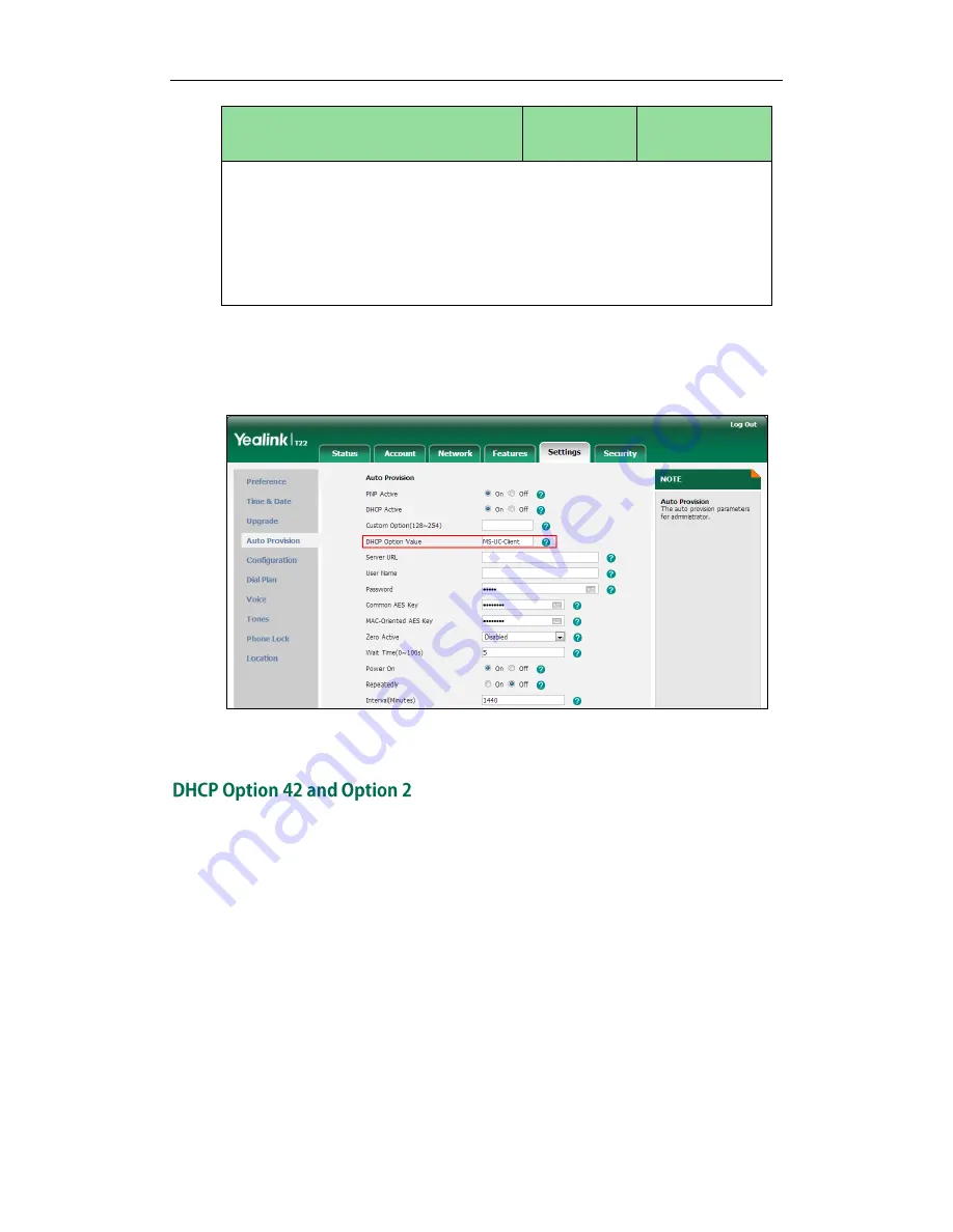 Yealink Yealink SIP-T48G Administrator'S Manual Download Page 43