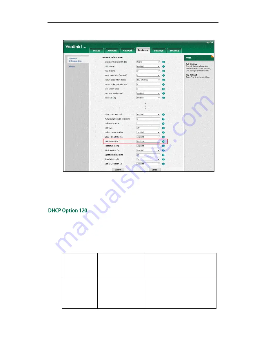 Yealink Yealink SIP-T48G Administrator'S Manual Download Page 45