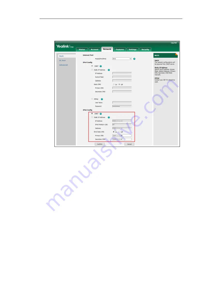 Yealink Yealink SIP-T48G Administrator'S Manual Download Page 189