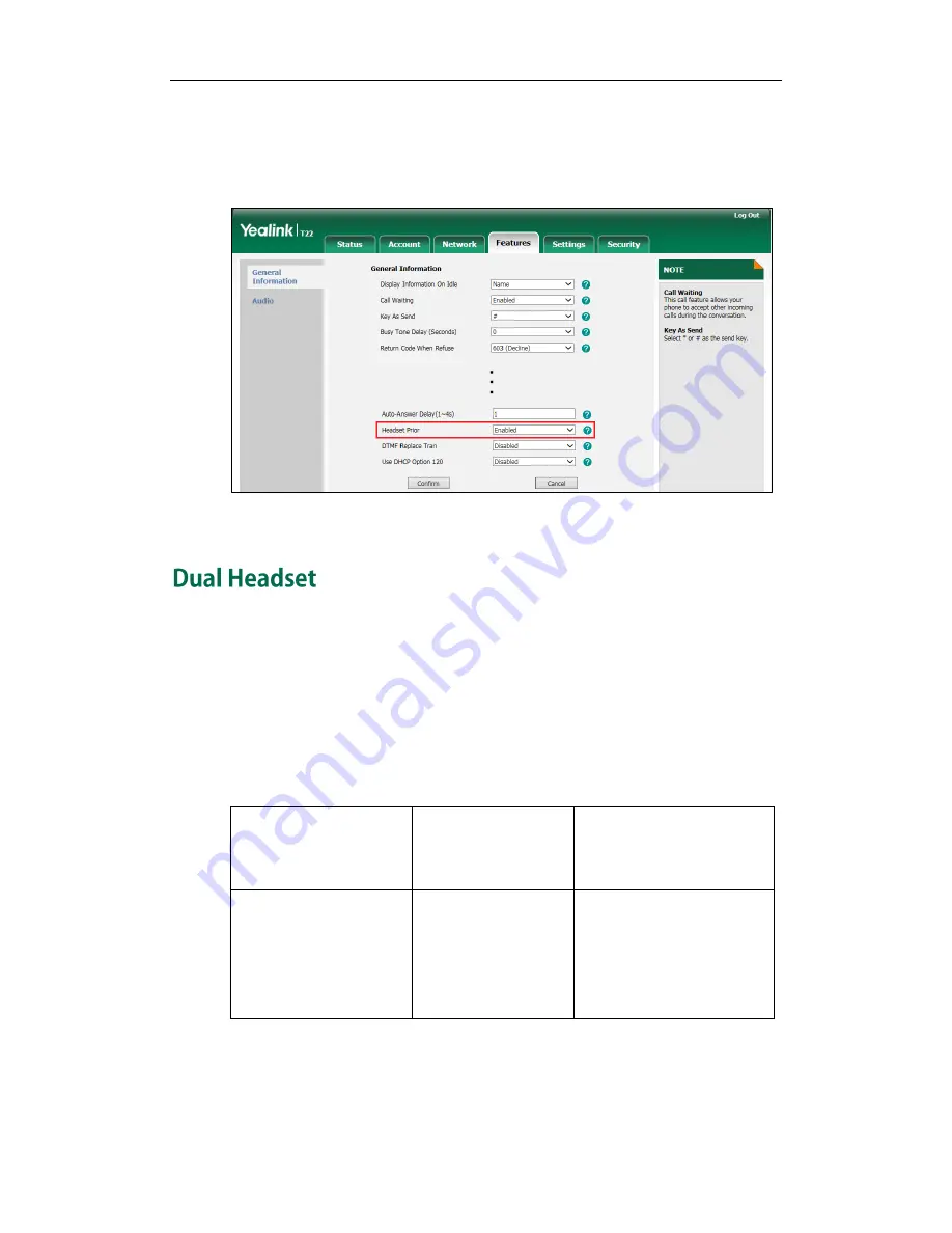 Yealink Yealink SIP-T48G Administrator'S Manual Download Page 203