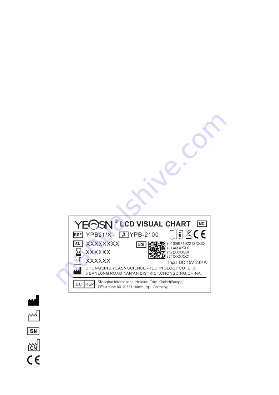 Yeasn YPB-2100 User Manual Download Page 7